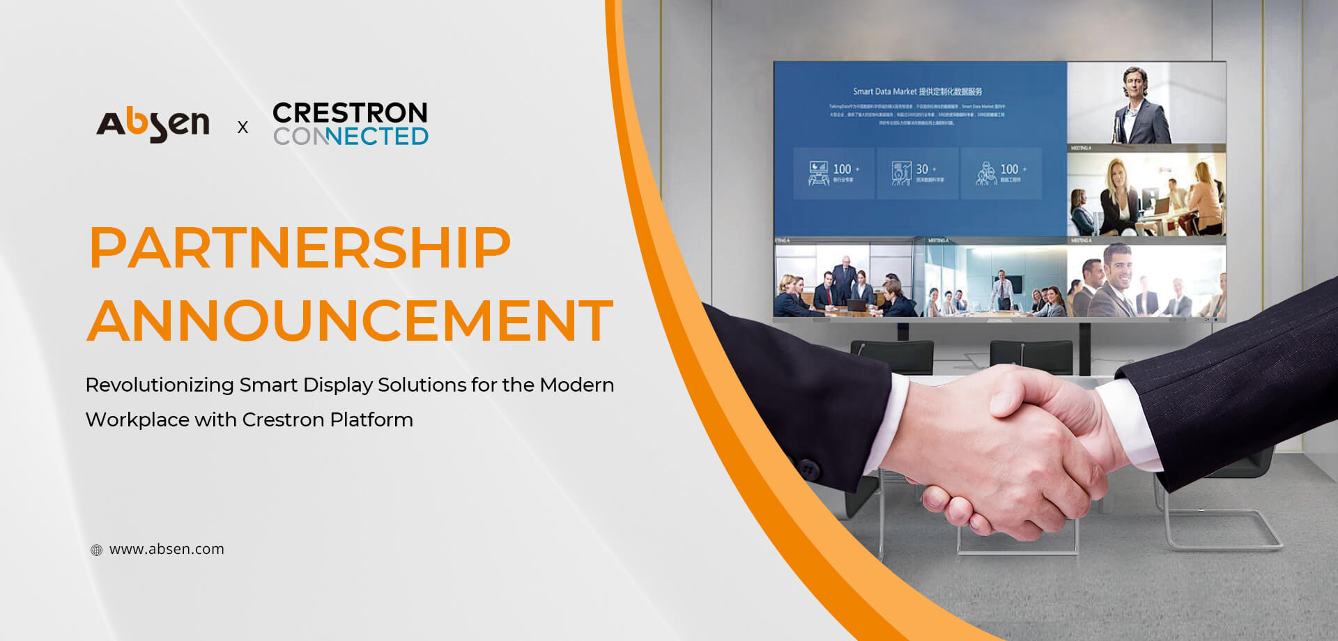 Absen Gains Crestron Connected Certification | Absen Brasil
